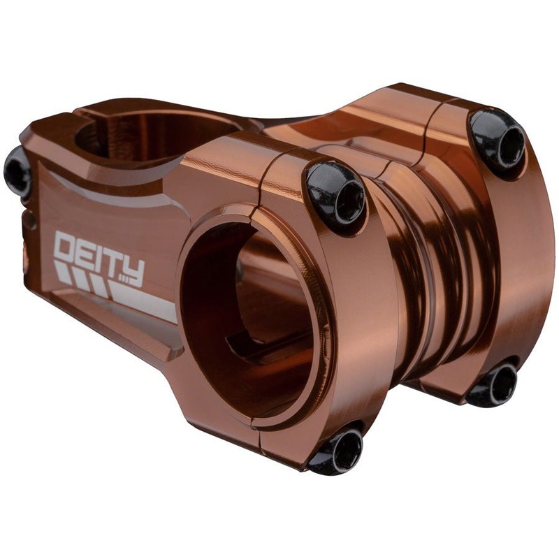 Deity Copperhead Stem – 50mm Length – 31.8mm Clamp – Bronze