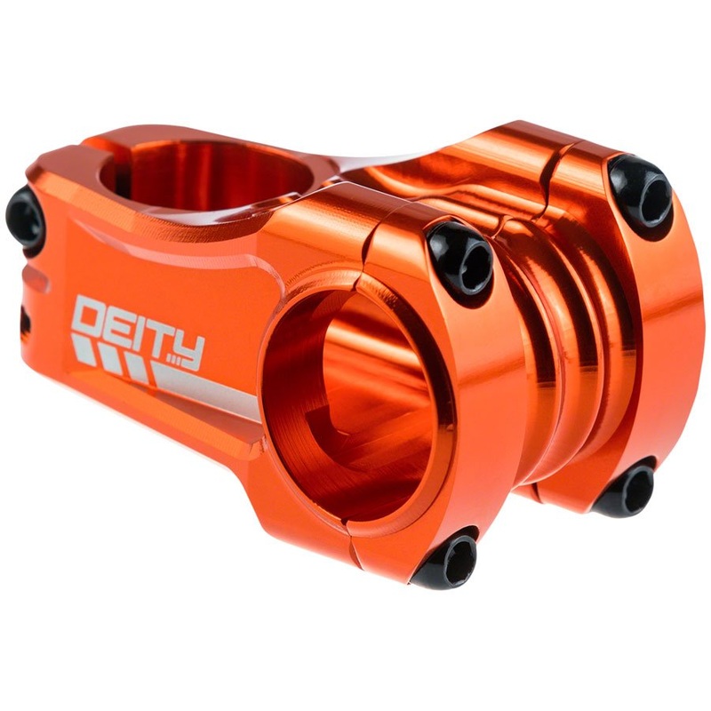 Deity Copperhead Stem – 50mm Length – 35mm Clamp – Orange