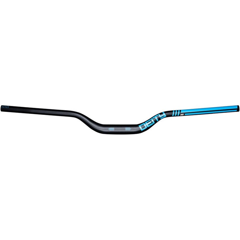 Deity Highside 35 Handlebar – 50mm Rise – 800mm Width – 35mm Clamp – Blue