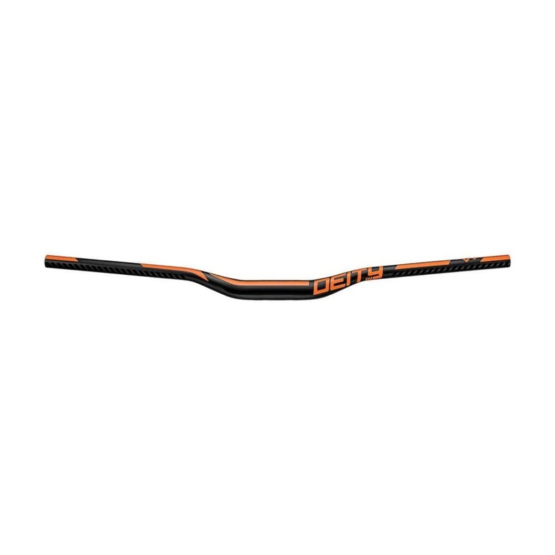 Deity Ridgeline 35 Handlebar – 25mm Rise – 800mm Width – 35mm Clamp – Orange