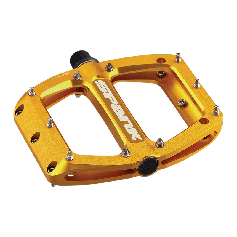 Spank Spoon 110 Platform Pedals – Gold