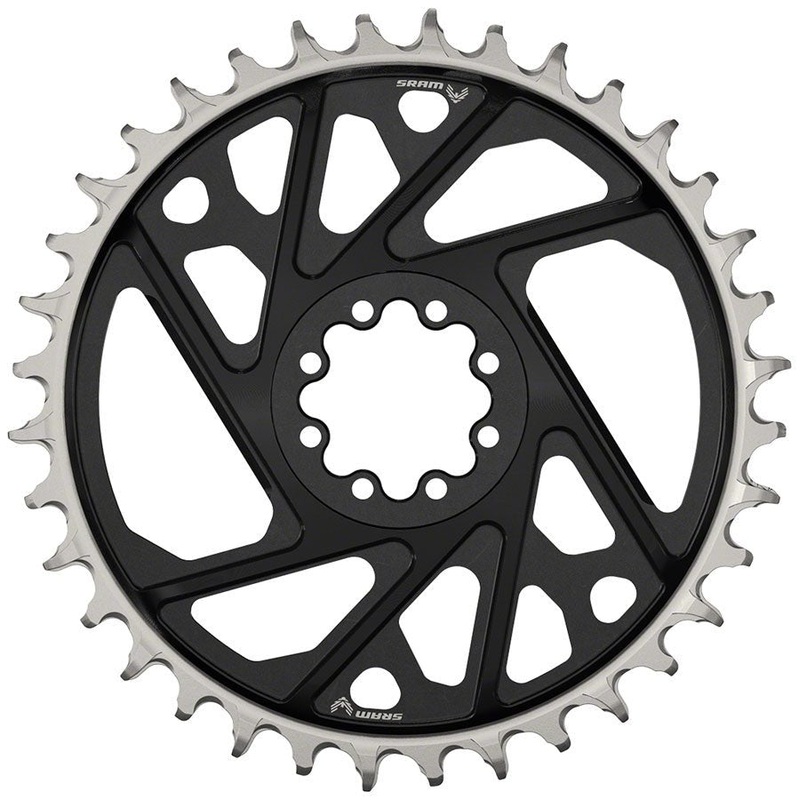 SRAM XX Eagle T-Type Direct Mount Chainring – 34t, 12-Speed, 8-Bolt Direct Mount, 3mm Offset, Aluminum, Black, D1