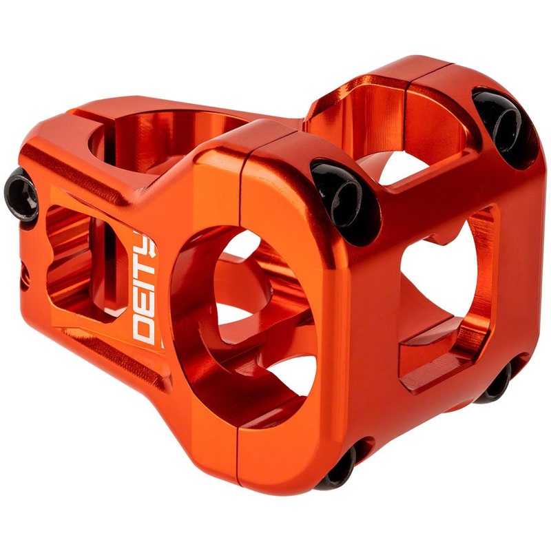 Deity Cavity Stem – 35mm Length – 31.8mm Clamp – Orange