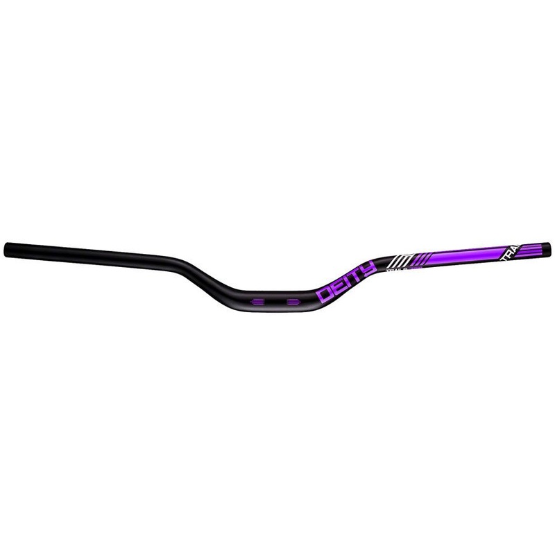 Deity Highside 35 Handlebar – 50mm Rise – 800mm Width – 35mm Clamp – Purple
