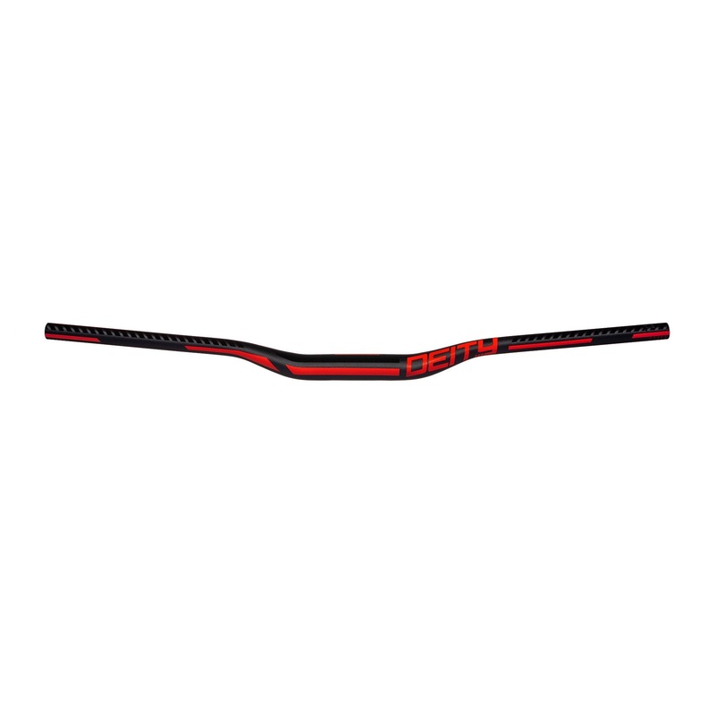 Deity Racepoint 35 Handlebar – 25mm Rise – 810mm Width – 35mm Clamp – Red