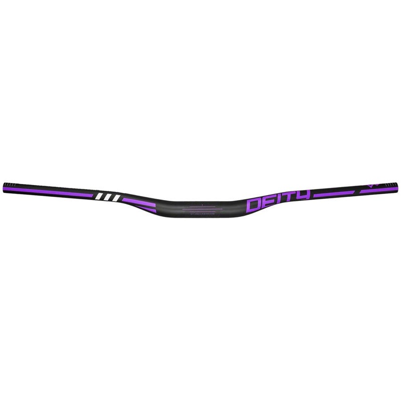 Deity Skywire 35 Handlebar – 25mm Rise – 800mm Width – 35mm Clamp – Purple