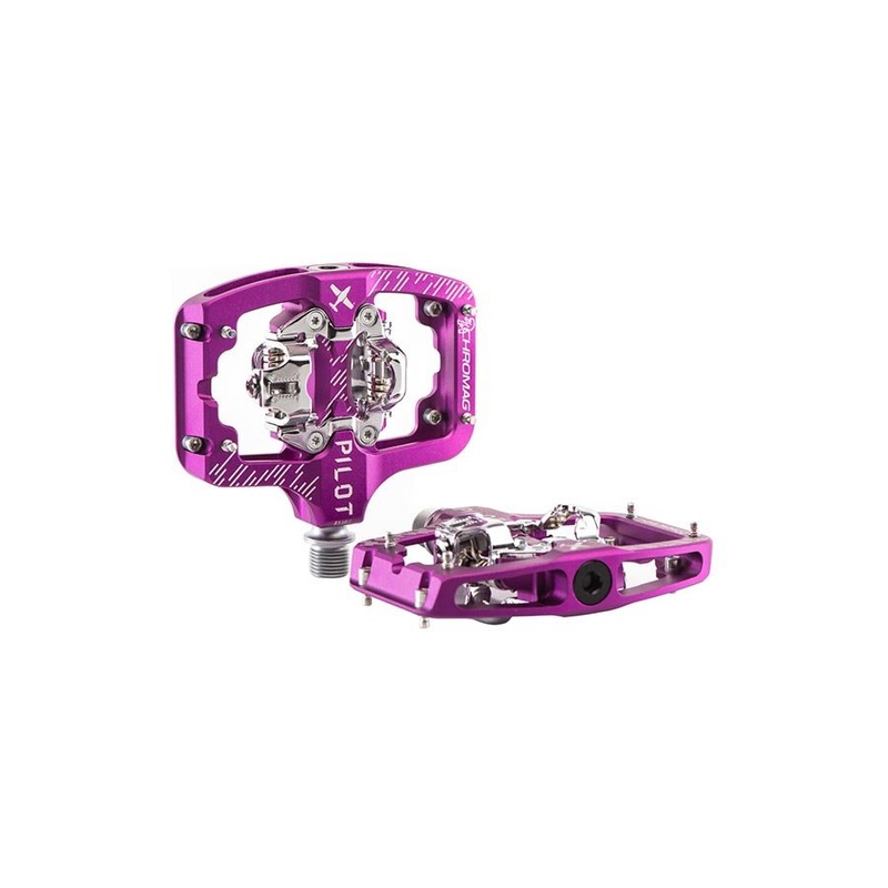 Chromag Pilot Pedals – Clipless – Purple – Regular