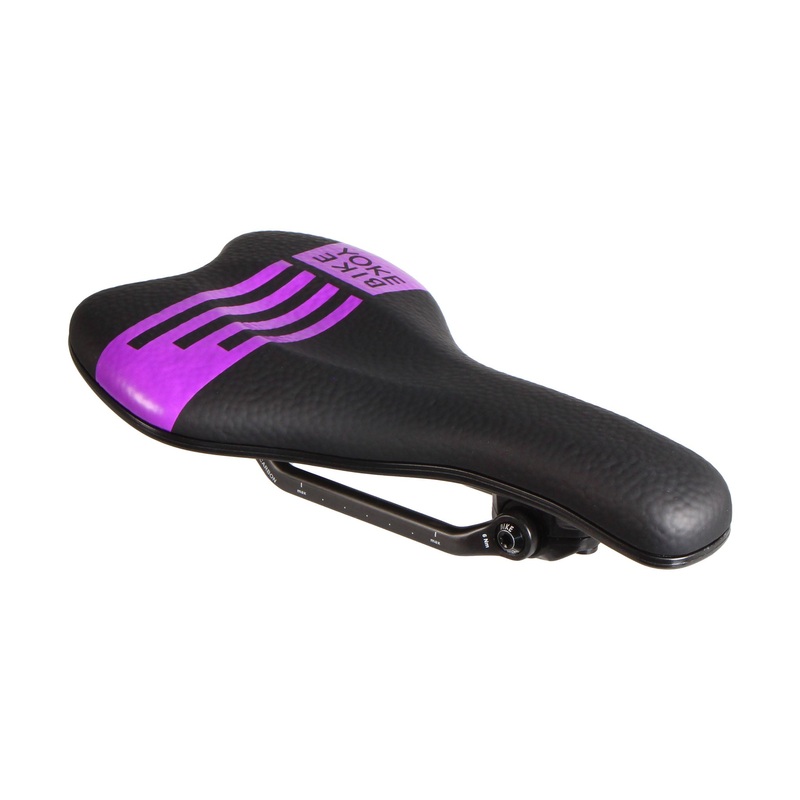 Bike Yoke Sagma Carbon Saddle 142 – Black/Ltd Ruby