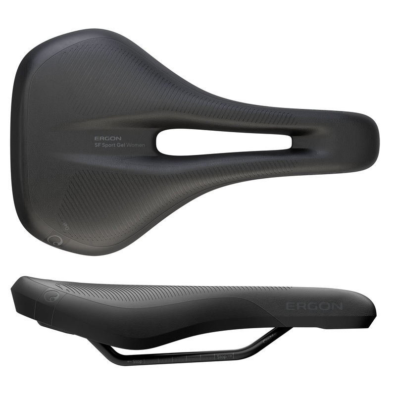 Ergon SF Sport Gel Womens Saddle Medium/Large – Black