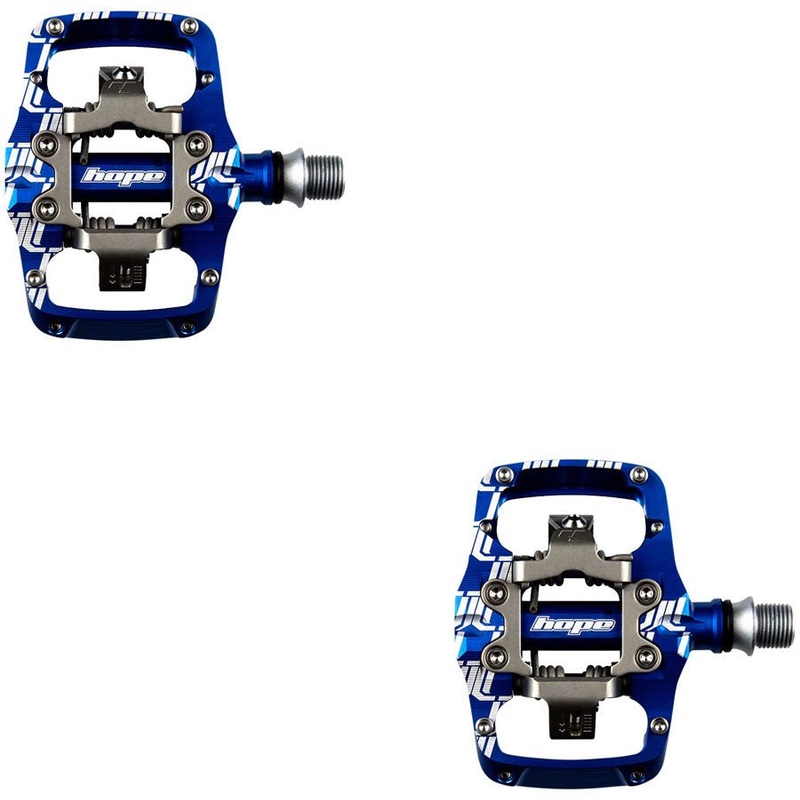 Hope TC Union Clip Pedals – Blue