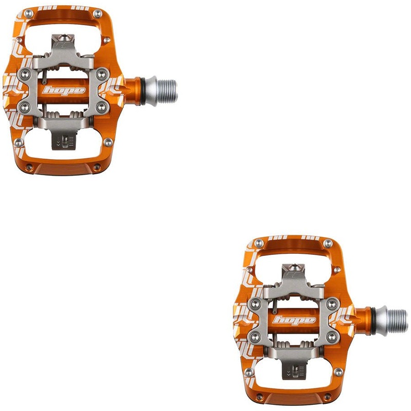 Hope TC Union Clip Pedals – Orange