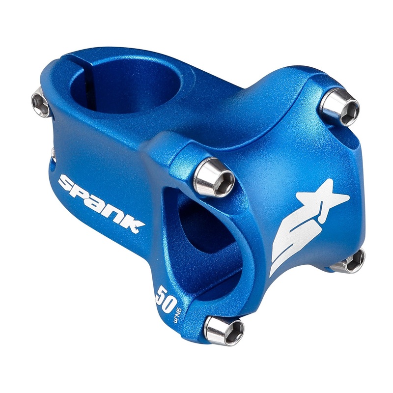 Spank Spike Race 2 Stem – 31.8mm Clamp – 50mm Length – Blue