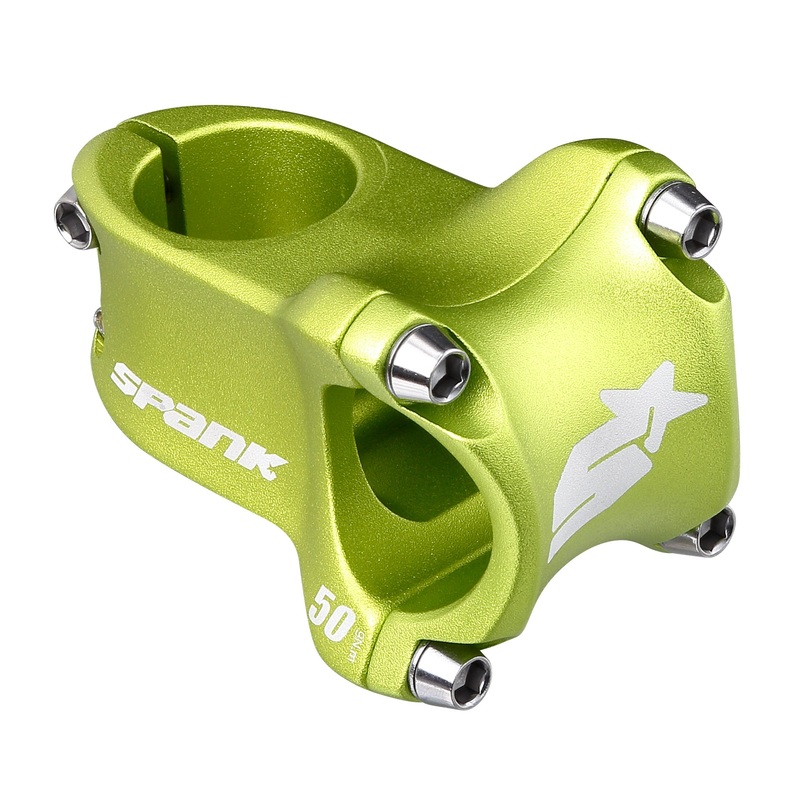 Spank Spike Race 2 Stem – 31.8mm Clamp – 50mm Length – Green