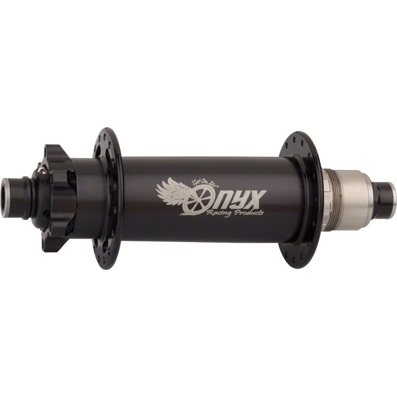 Onyx Fat Bike Rear Hub – 12 x 197mm 6-Bolt XD Black 32H