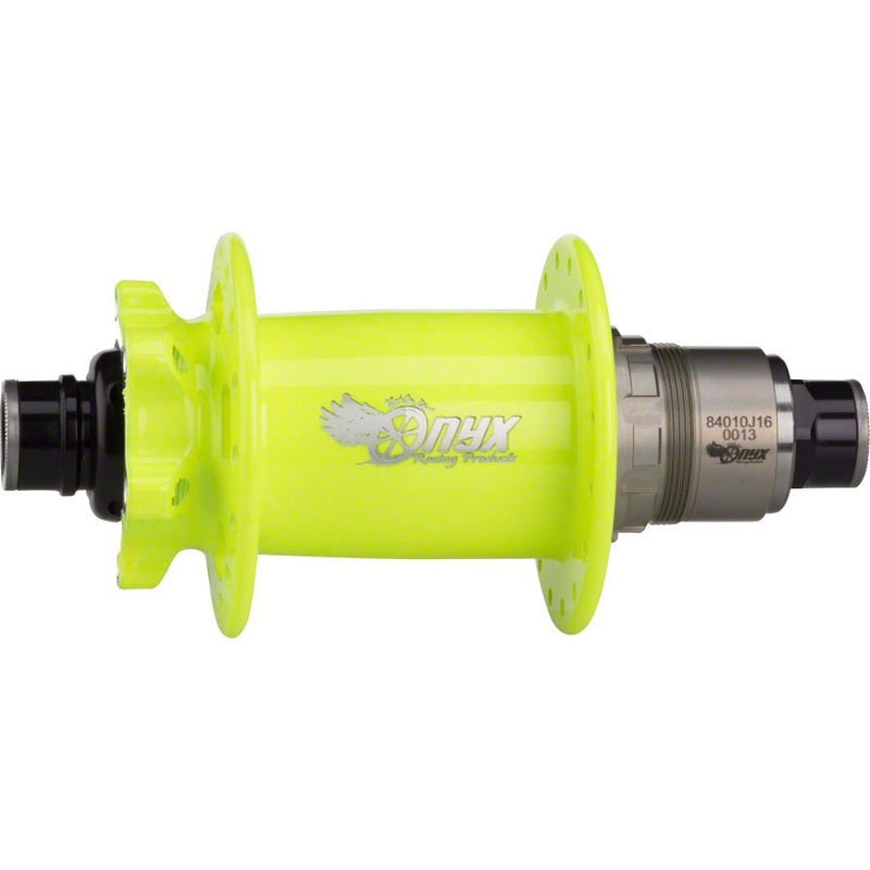 Onyx MTB Rear Hub – 12 x 148mm 6-Bolt XD Flourescent Yellow 32H