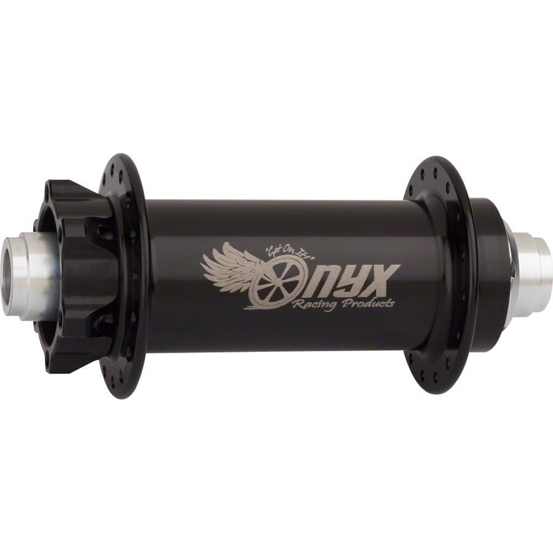ONYX Racing Products Fat Bike Front Hub – 15 x 150mm 6-Bolt Black 32h