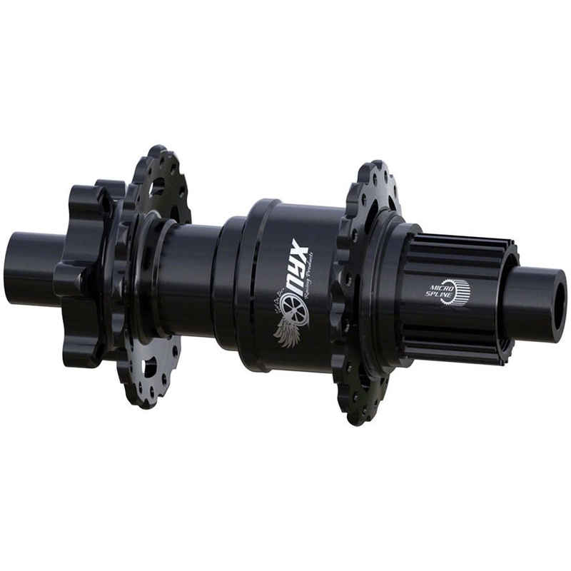 Onyx Vesper Rear Hub – 28h – 12x148mm – 6-Bolt – Micro Spline – Black