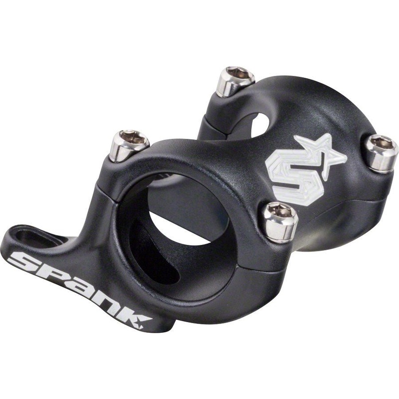 Spank Spike Stem – 25mm Length – 31.8mm Clamp – Matte Black
