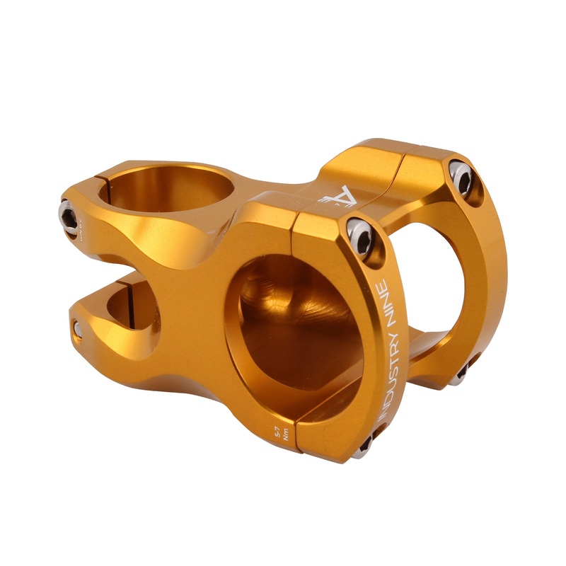 Industry Nine A35 Stem – 35mm Clamp – 50mm Length – Gold