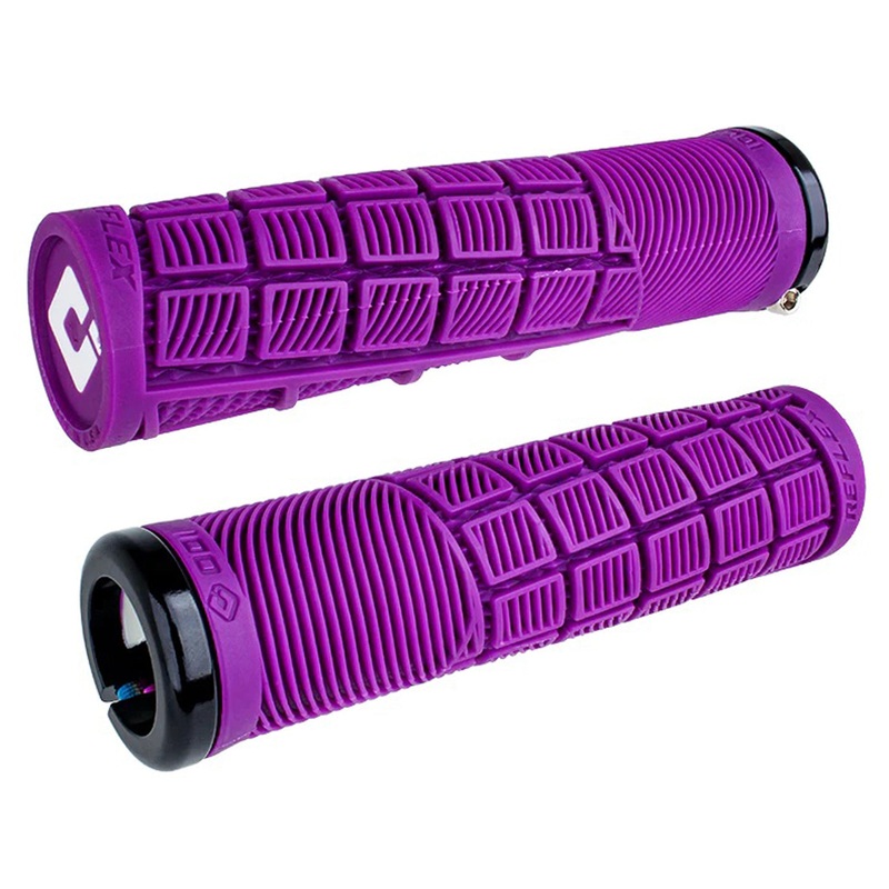 ODI Lock-On MTB Reflex Grip – Purple/Black