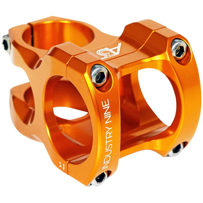 Industry Nine A318 Stem – 31.8mm Clamp – 50mm Length – Orange