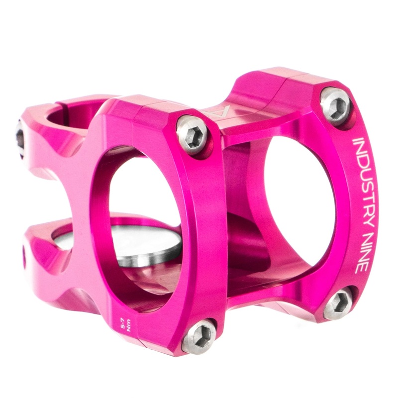 Industry Nine A35 Stem – 35mm Clamp – 40mm Length – Pink