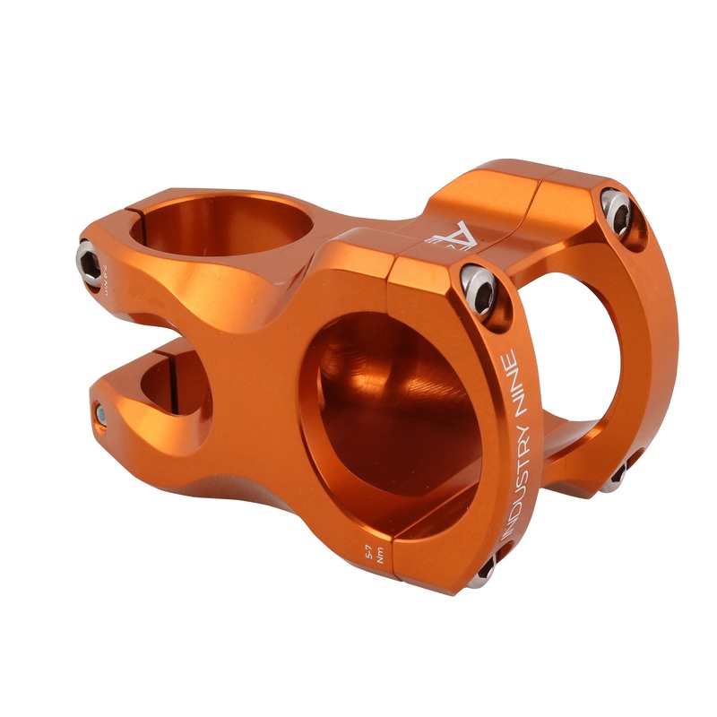Industry Nine A35 Stem – 35mm Clamp – 50mm Length – Orange