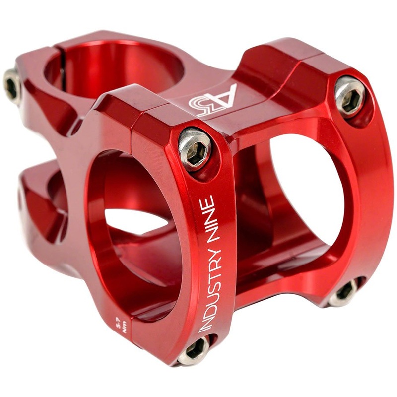 Industry Nine A35 Stem – 35mm Clamp – 50mm Length – Red