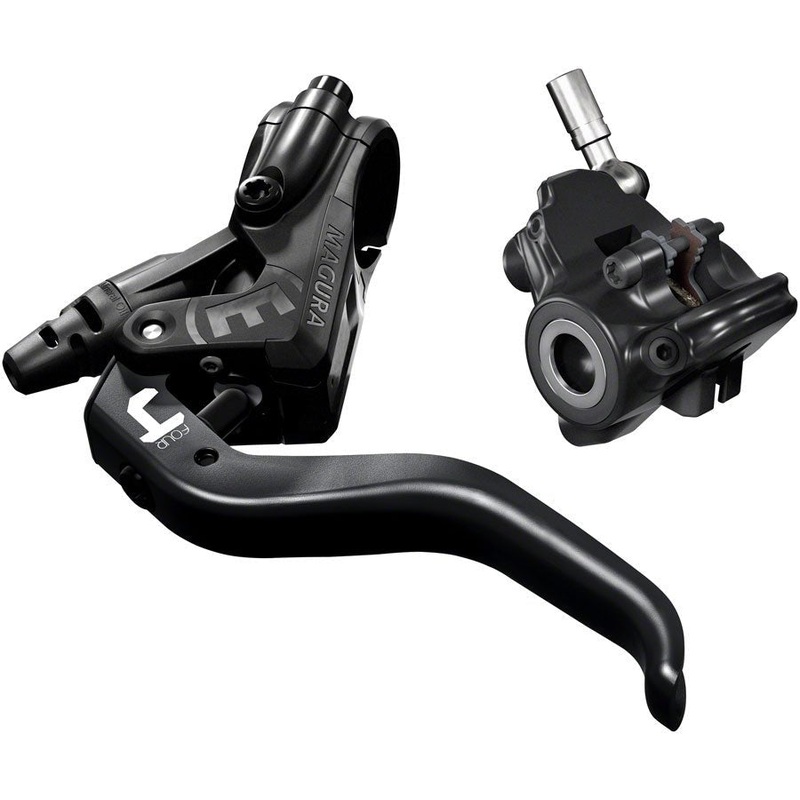 Magura MT4 Disc Brake – Works as Front or Rear – Flat Mount – Black