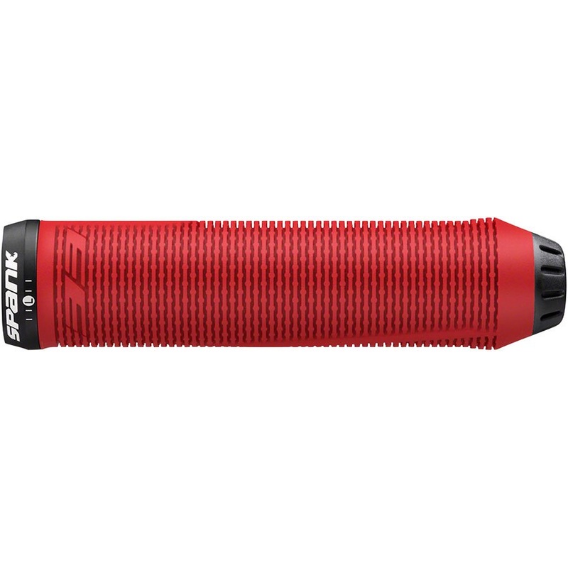 Spank Spike 33 Grips – 33mm Diameter Red