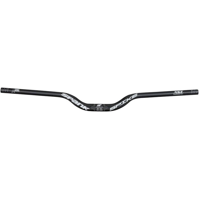Spank Spike 800 Race Handlebar – 31.8mm Clamp 800mm 50mm Rise Black/Gray