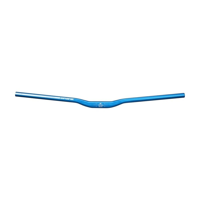 Spank Spoon 800 Handlebar – 31.8mm Clamp 20mm Rise Blue