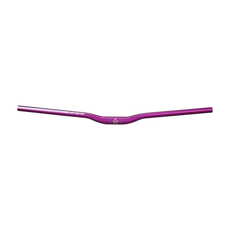 Spank Spoon 800 Handlebar – 31.8mm Clamp 20mm Rise Purple