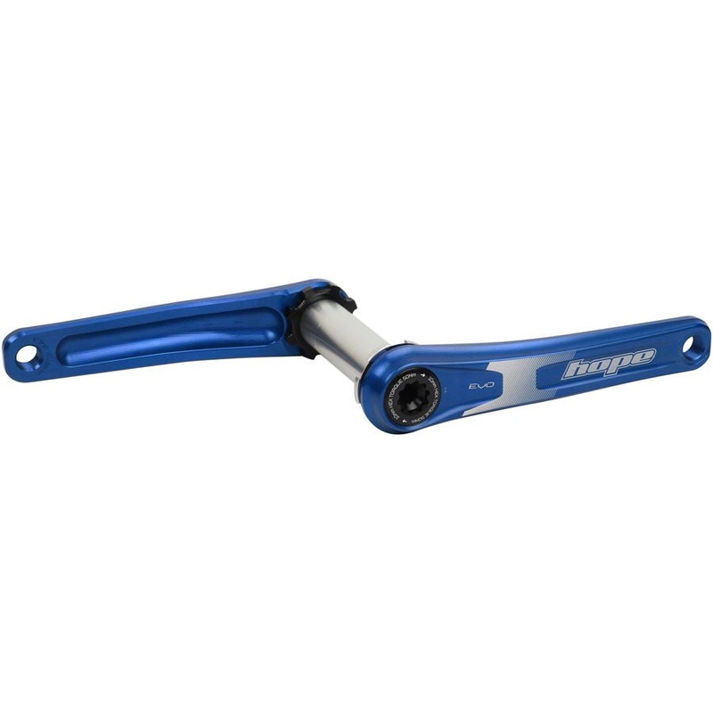 Hope Evo Crankset – 175mm Direct Mount 30mm Spindle For 135/142/141/148mm Rear Spacing Blue