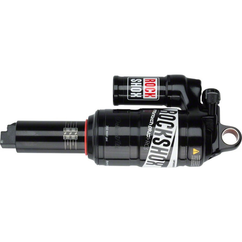 RockShox Monarch Plus RC3 Rear Shock – DebonAir – 8.50×2.25 (216x57mm) – Fits 2013-2019 SBC Enduro 27.5/29 – Black – B3