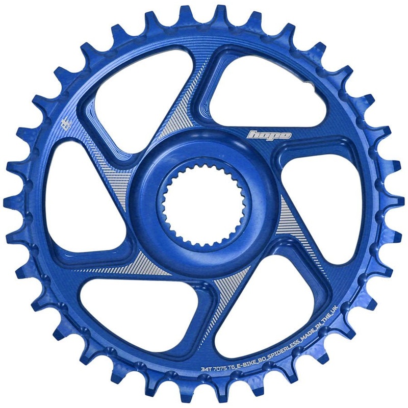 Hope Bosch Gen 4 eBike Chainring – 34t Blue