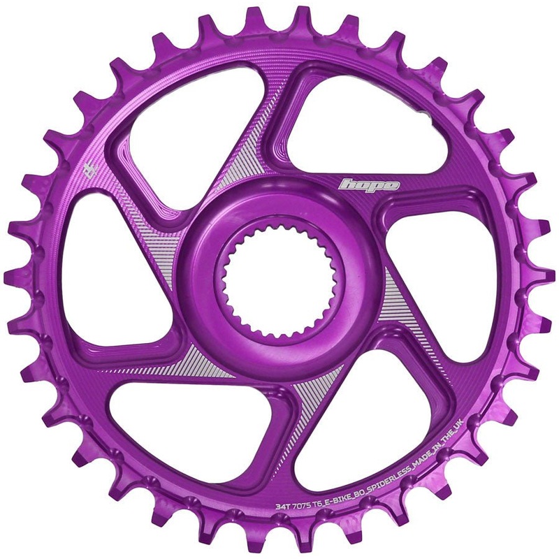 Hope Bosch Gen 4 eBike Chainring – 34t Purple