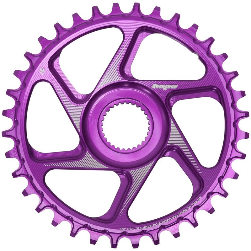 Hope Bosch Gen 4 eBike Chainring – 36t Purple