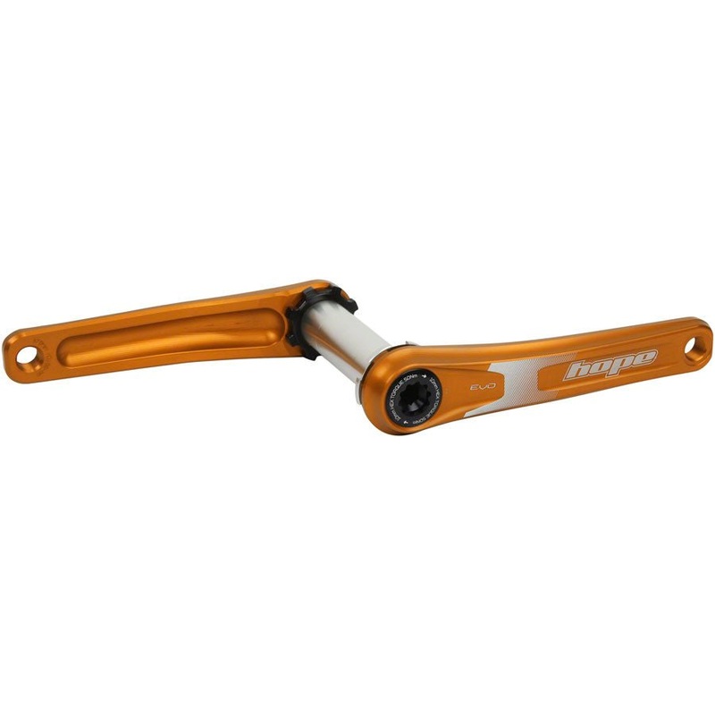 Hope Evo Crankset – 170mm Direct Mount 30mm Spindle For 135/142/141/148mm Rear Spacing Orange