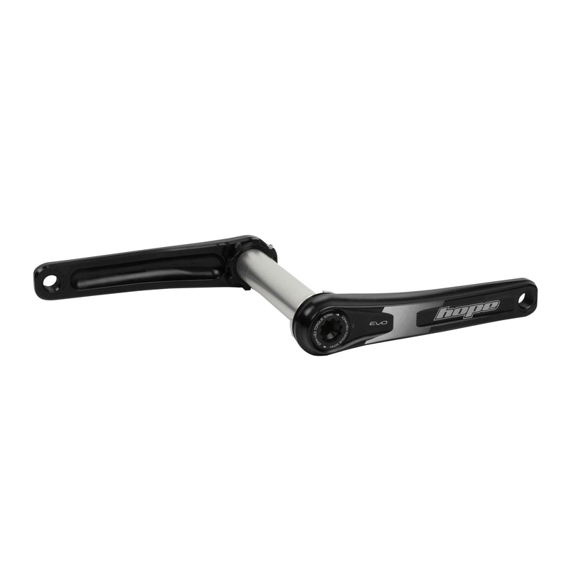 Hope Evo Crankset No Spider(68/73mm) 155mm – Black