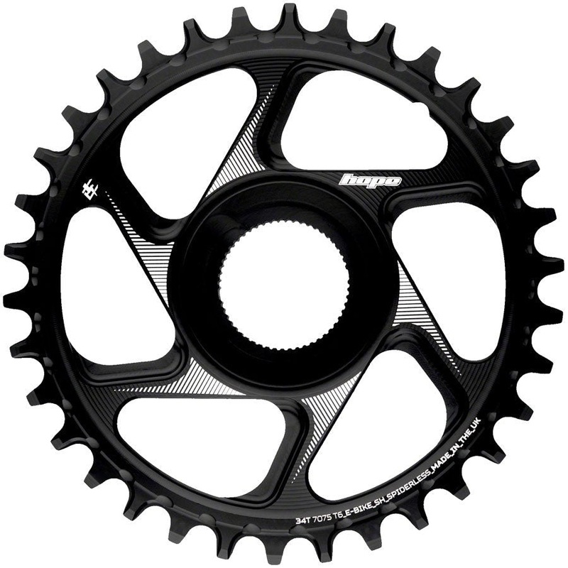 Hope Shimano eBike Chainring – 34t Black