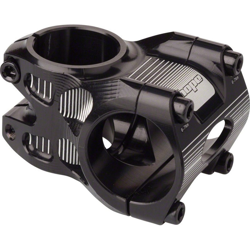 Hope AM/Freeride Stem – 35mm 31.8 Clamp +/-0 1 1/8 Aluminum Black