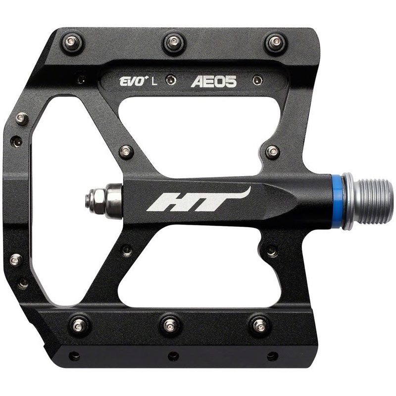 HT Components AE05(EVO+) Pedals – Platform Aluminum 9/16 Black