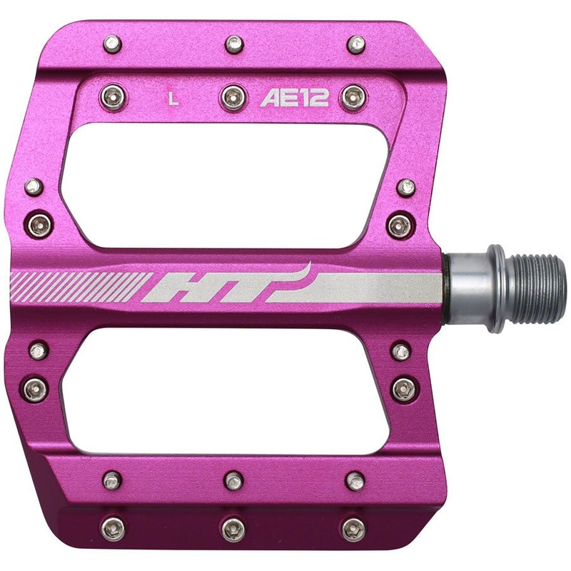 HT Components AE12 Pedals – Platform Aluminum 9/16 Purple