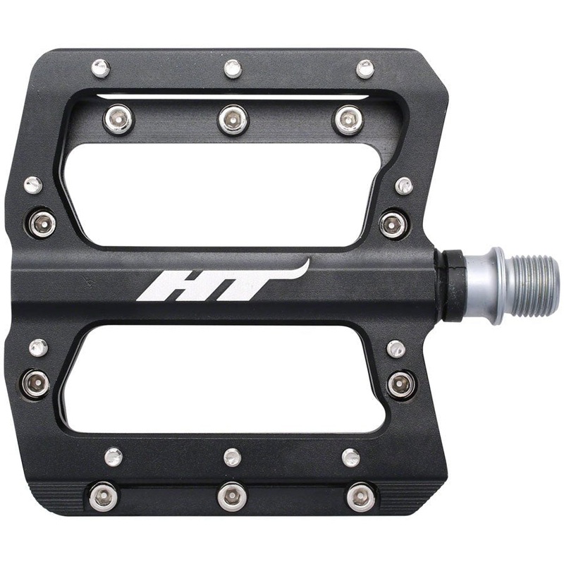 HT Components AN14A Pedals – Platform Aluminum 9/16 Black