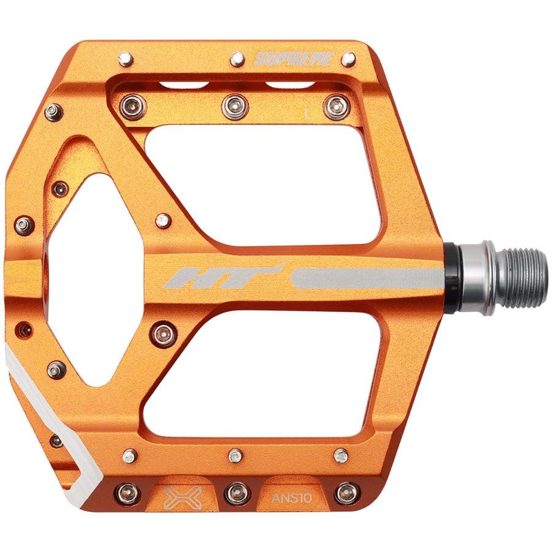 HT Components ANS10 Pedals – Platform Aluminum 9/16 Orange