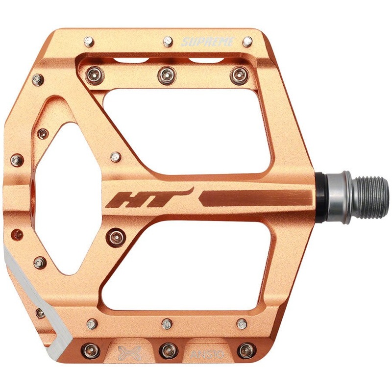 HT Components ANS10 Pedals – Platform Aluminum 9/16 Rose Gold