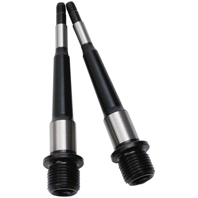 HT Components EVO+ Pedal Spindle – AE03/AE05 IGUS Chromoly Black