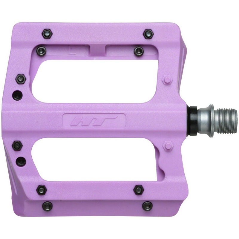HT Components PA12A Pedals – Platform Composite 9/16 Purple