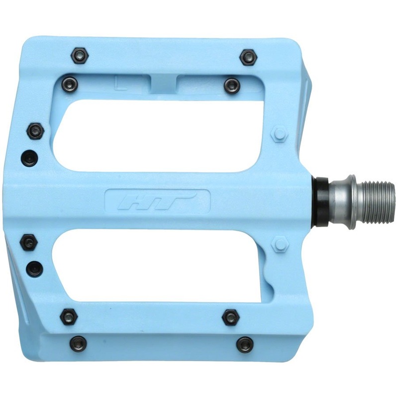 HT Components PA12A Pedals – Platform Composite 9/16 Sky Blue